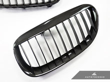 Load image into Gallery viewer, AutoTecknic Carbon Fiber Front Grille Set - BMW E63/ E64 6-Series &amp; M6