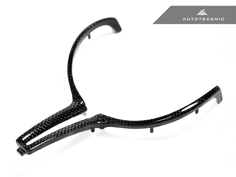 AutoTecknic Carbon Steering Wheel Trim - BMW F87 M2 | F80 M3 | F82/ F83 M4 | F10 M5 LCI | F06/ F12/ F13 M6