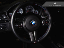 Load image into Gallery viewer, AutoTecknic Carbon Steering Wheel Trim - BMW F87 M2 | F80 M3 | F82/ F83 M4 | F10 M5 LCI | F06/ F12/ F13 M6