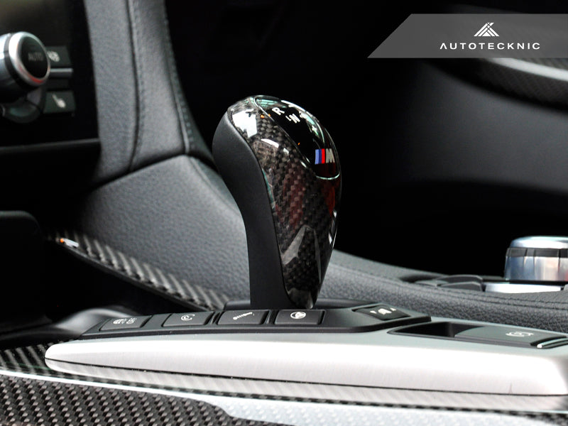 AutoTecknic Carbon Fiber Gear Selector Cover - BMW F06/ F12/ F13 M6
