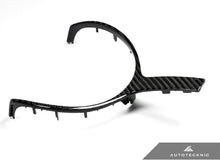 Load image into Gallery viewer, AutoTecknic Carbon Fiber M-Sport Steering Wheel Trim - BMW F10 5-Series | F06/ F12/ F13 6-Series