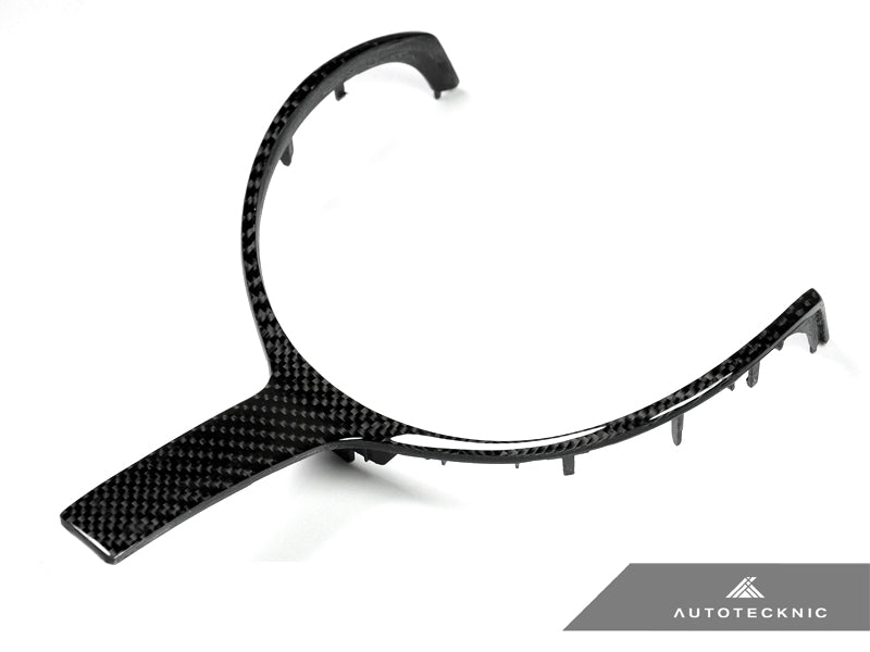 AutoTecknic Carbon Fiber M-Sport Steering Wheel Trim - BMW F15 X5 | F16 X6