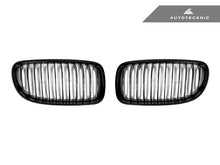 Load image into Gallery viewer, AutoTecknic Gloss Black Front Grille Set - E90/ E91 3-Series LCI