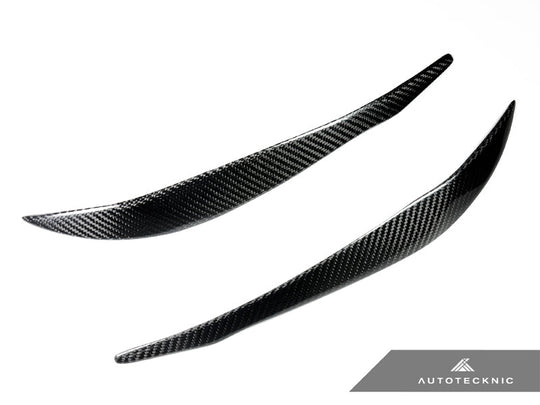 AutoTecknic Carbon Fiber Headlight Trim Set - BMW F30 3-Series Sedan | F31 3-Series Wagon