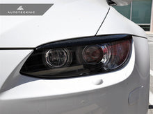 Load image into Gallery viewer, AutoTecknic Carbon Fiber Headlight Trim Set - E92/ E93 M3 &amp; 3-Series Coupe/ Convertible Pre-LCI