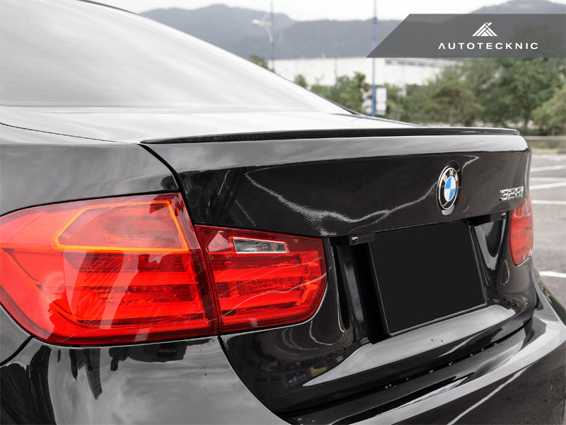AutoTecknic Carbon Fiber Trunk Lip Spoiler - BMW F80 M3 | F30 3-Series