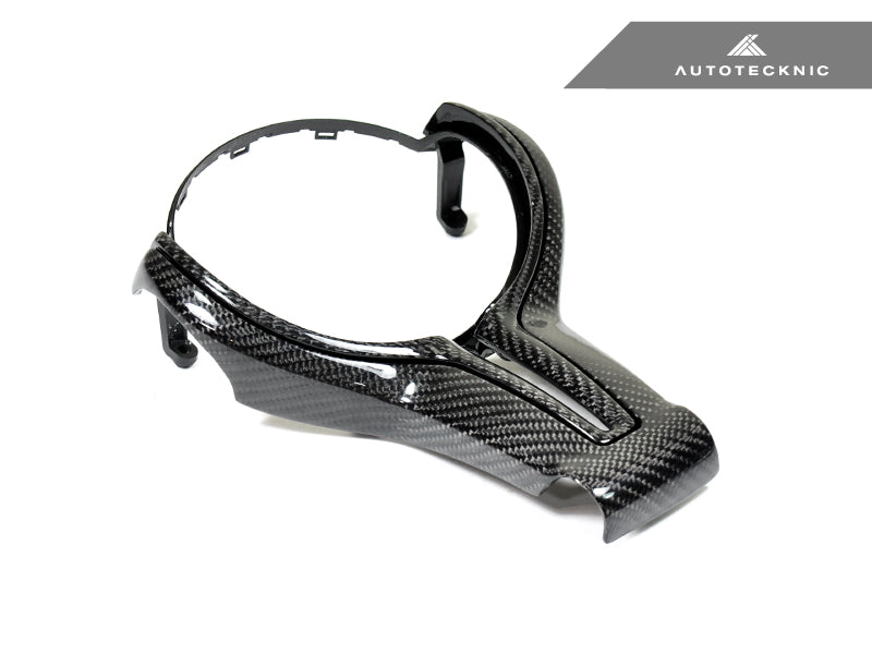 AutoTecknic Carbon Fiber Steering Wheel Trim Cover - BMW F-Chassis M Vehicles