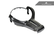 Load image into Gallery viewer, AutoTecknic Carbon Fiber Steering Wheel Trim Cover - BMW F-Chassis M Vehicles