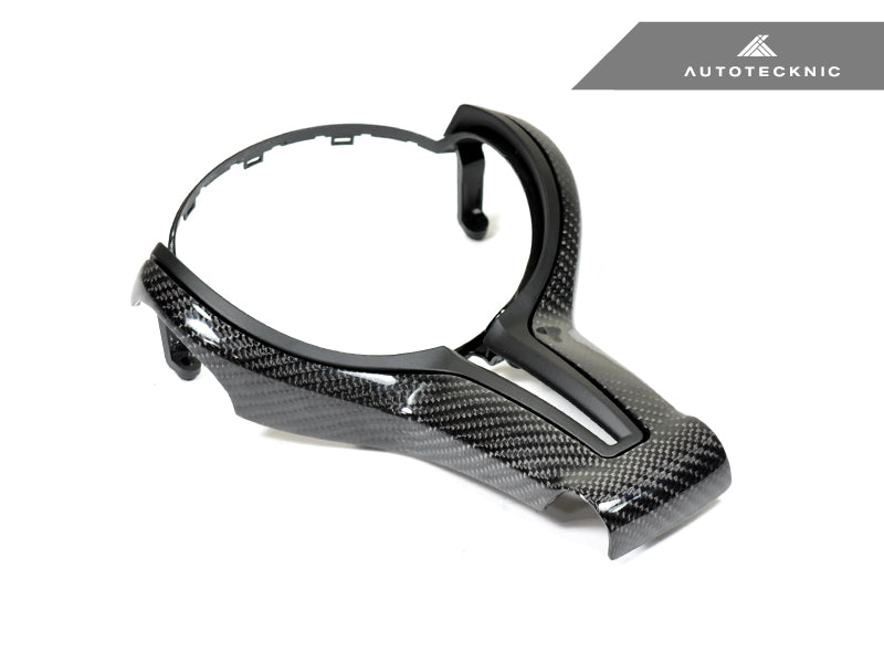 AutoTecknic Carbon Fiber Steering Wheel Trim Cover - BMW F-Chassis M Vehicles