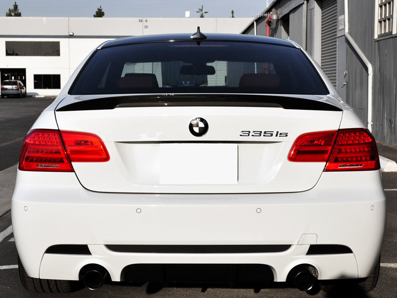 AutoTecknic Carbon Fiber Performante Trunk Spoiler - BMW E92 3-Series Coupe