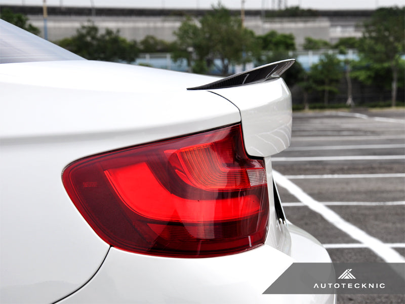 AutoTecknic Carbon Fiber Performante Trunk Spoiler - BMW F87 M2 | F22 2-Series
