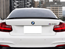 Load image into Gallery viewer, AutoTecknic Carbon Fiber Performante Trunk Spoiler - BMW F87 M2 | F22 2-Series