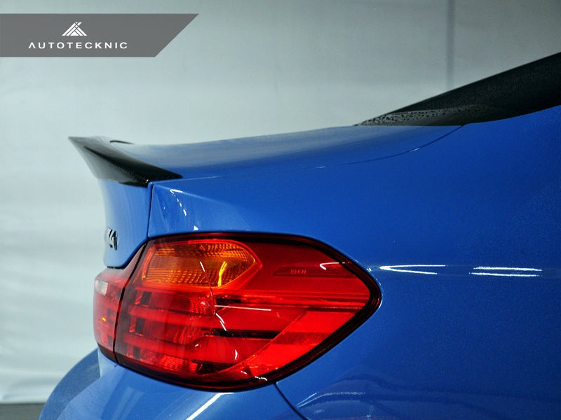 AutoTecknic Dry Carbon Fiber Performante Trunk Spoiler - BMW F82 M4 | M4 Competition