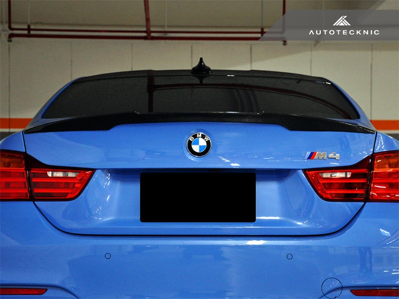 AutoTecknic Dry Carbon Fiber Performante Trunk Spoiler - BMW F82 M4 | M4 Competition