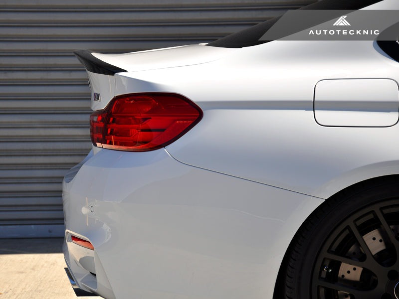 AutoTecknic Dry Carbon Fiber Performante Trunk Spoiler - BMW F82 M4 | M4 Competition