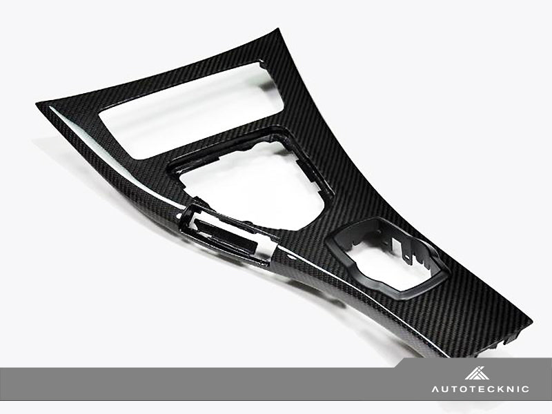 AutoTecknic Replacement Carbon Fiber Interior Center Console - BMW E90 M3 | E92 M3 | E93 M3