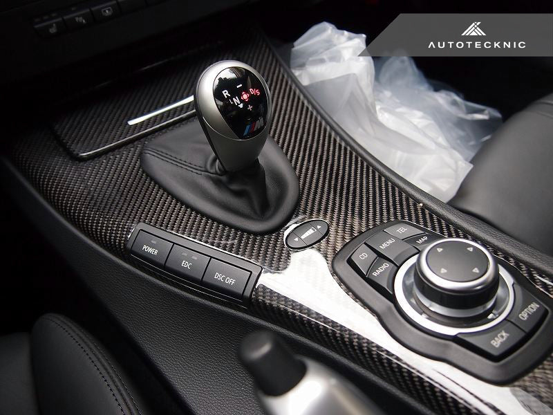 AutoTecknic Replacement Carbon Fiber Interior Center Console - BMW E90 M3 | E92 M3 | E93 M3