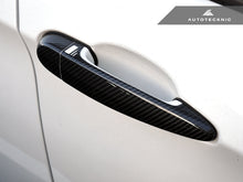 Load image into Gallery viewer, AutoTecknic Dry Carbon Fiber Door Handle Trims - BMW F22/ F23 2-Series
