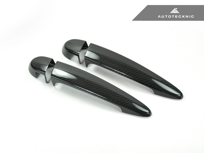 AutoTecknic Dry Carbon Fiber Door Handle Trims - BMW F80 M3 | F82/ F83 M4
