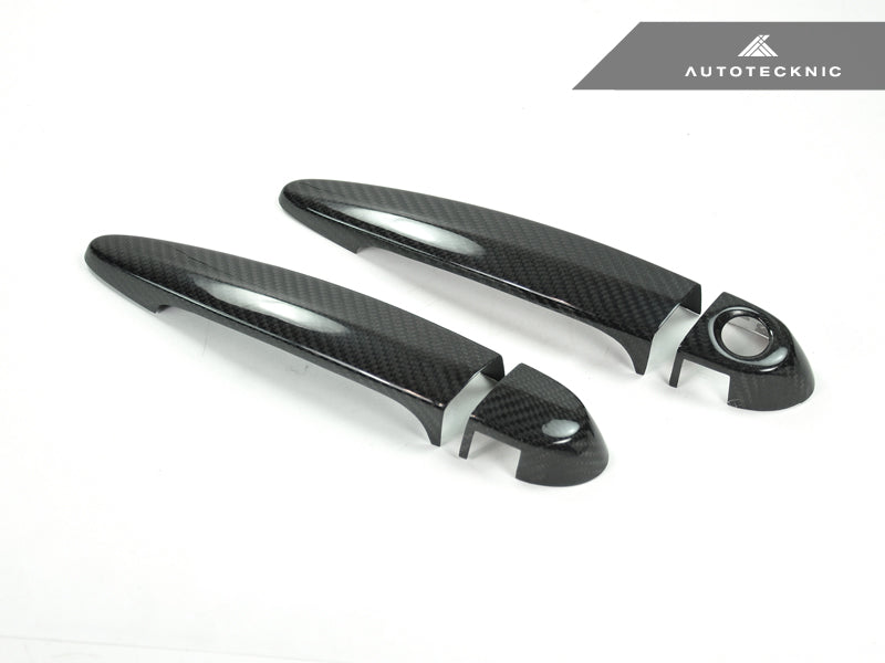 AutoTecknic Dry Carbon Fiber Door Handle Trims - BMW F22/ F23 2-Series