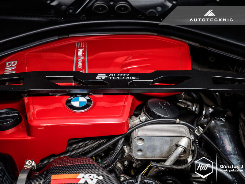 AutoTecknic Front Aluminum Strut Brace - BMW F30/ F31 3-Series | F32/ F36 4-Series