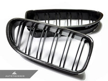 Load image into Gallery viewer, AutoTecknic Dual-Slats Carbon Fiber Front Grille Set - BMW F06 Gran Coupe | F12 Coupe | F13 Cabrio | 6-Series &amp; M6