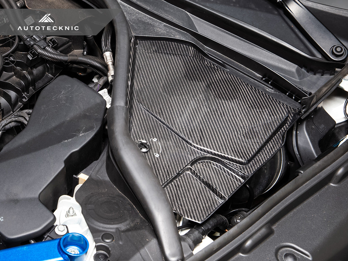AutoTecknic Dry Carbon Engine Cowl Panel Trim Set - BMW G29 Z4