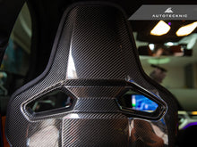Load image into Gallery viewer, AutoTecknic Dry Carbon Fiber Seat Belt Outlet Cover Set - BMW G80 M3 | G82 M4 | G87 M2 | M Carbon Bucket Seats