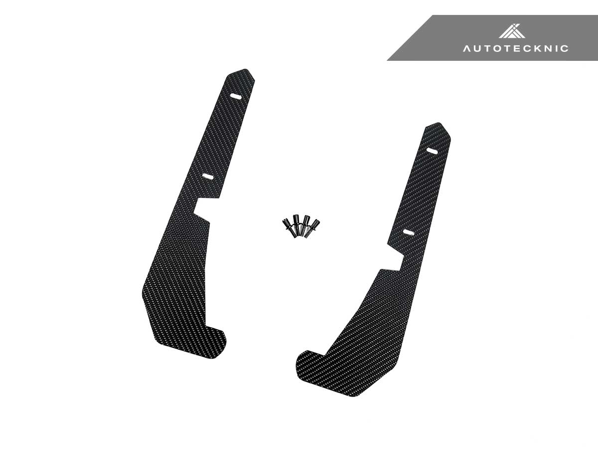 AutoTecknic Carbon Fiber Front Splash Guards - BMW G90/ G99 M5