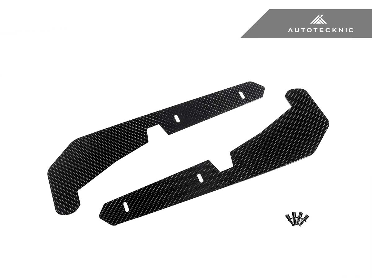 AutoTecknic Carbon Fiber Front Splash Guards - BMW G90/ G99 M5