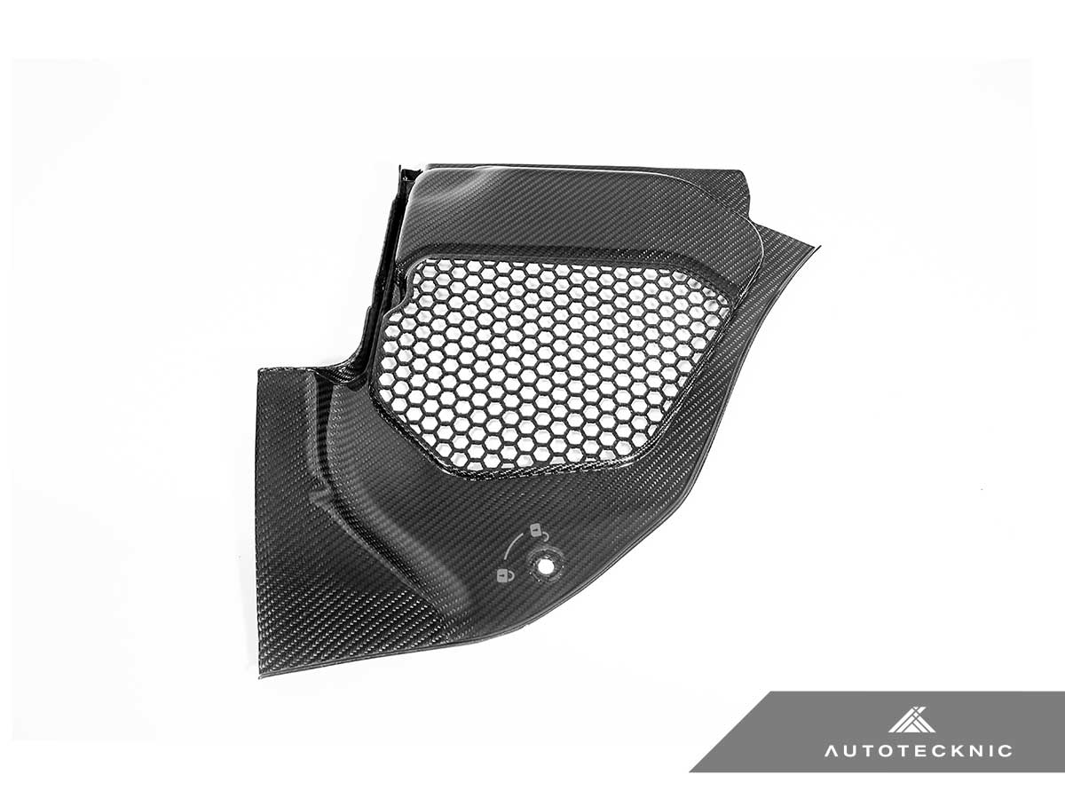 AutoTecknic Dry Carbon Engine Cowl Panel Trim Set - BMW F90 M5