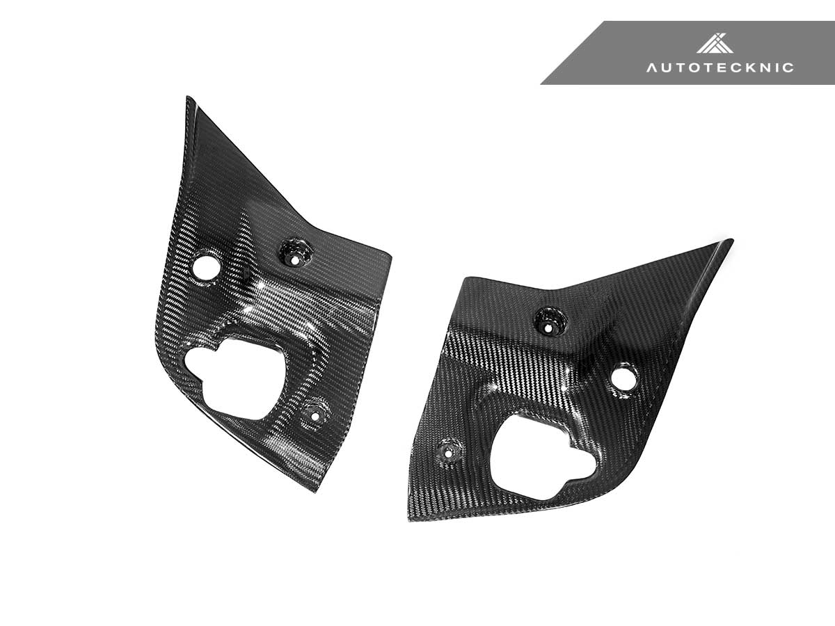 AutoTecknic Dry Carbon Fiber Engine Bay Trim - Toyota A90 Supra