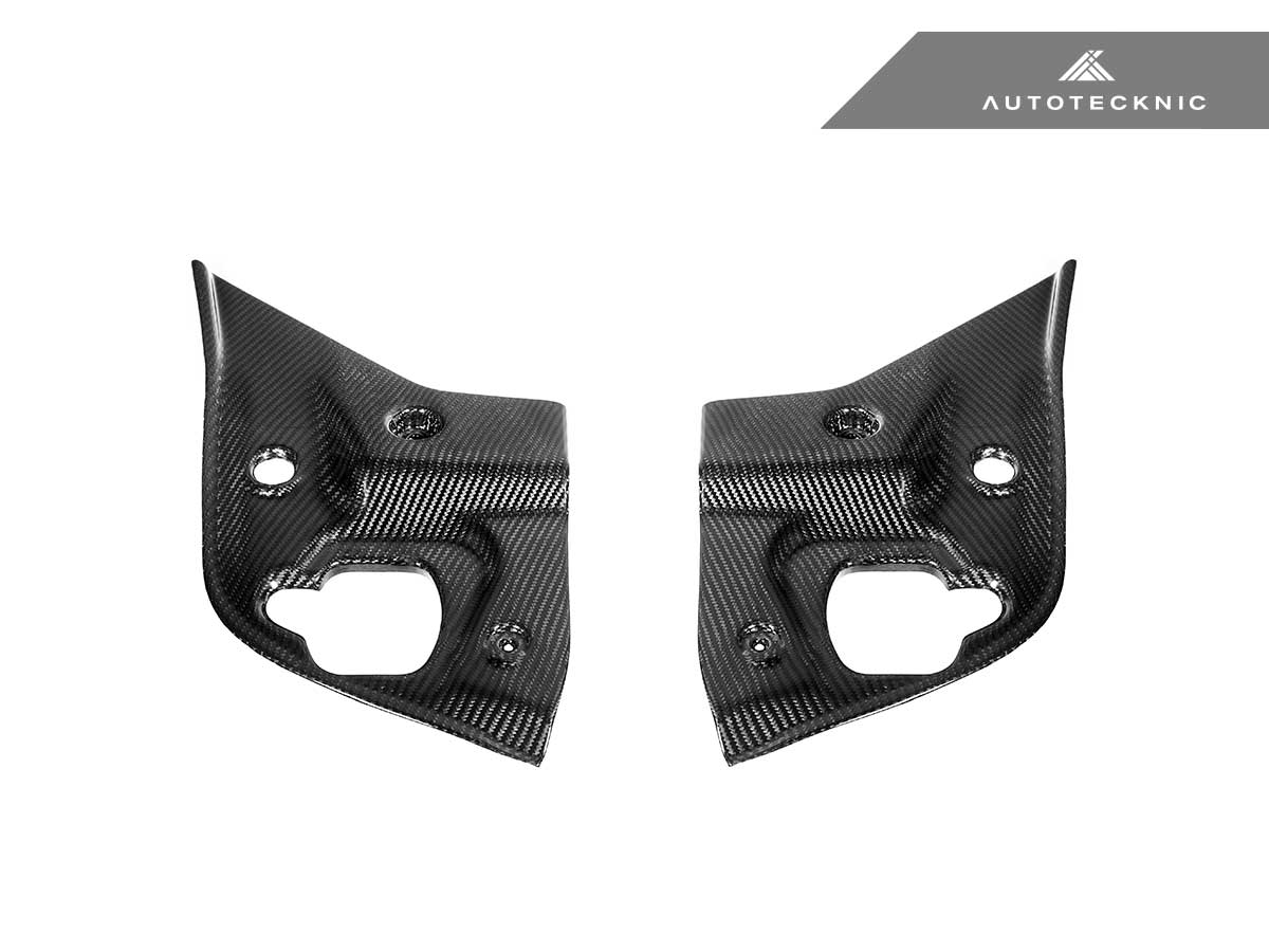 AutoTecknic Dry Carbon Fiber Engine Bay Trim - Toyota A90 Supra