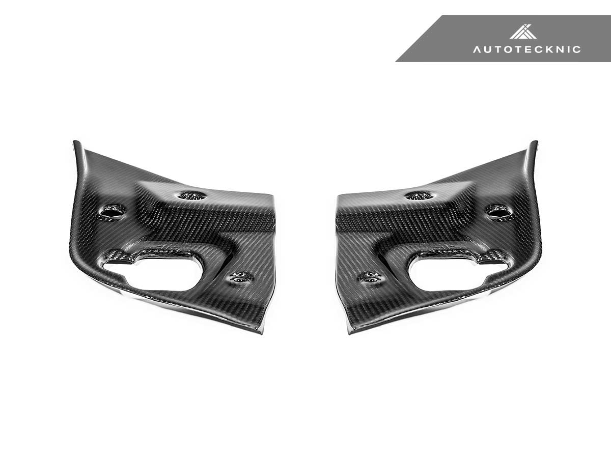 AutoTecknic Dry Carbon Fiber Engine Bay Trim - Toyota A90 Supra