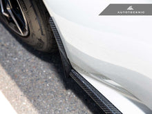 Load image into Gallery viewer, AutoTecknic Carbon Fiber Front Splash Guards - G90/ G99 M5