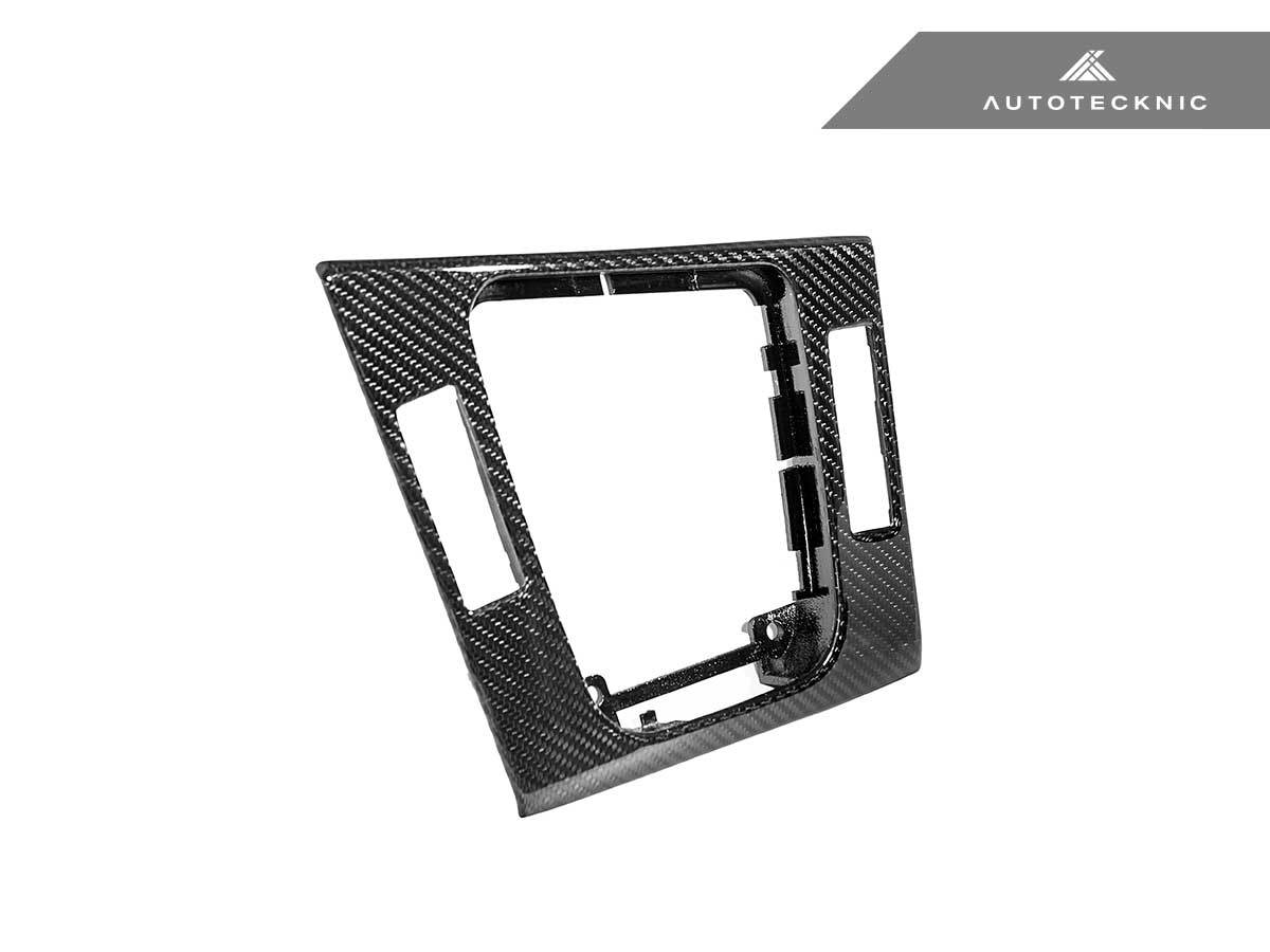 AutoTecknic Pre-Preg Carbon Fiber Center Console – BMW E46 M3 (Manual)