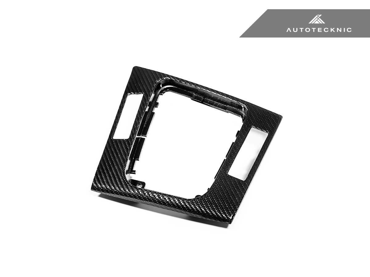 AutoTecknic Pre-Preg Carbon Fiber Center Console – BMW E46 M3 (Manual)