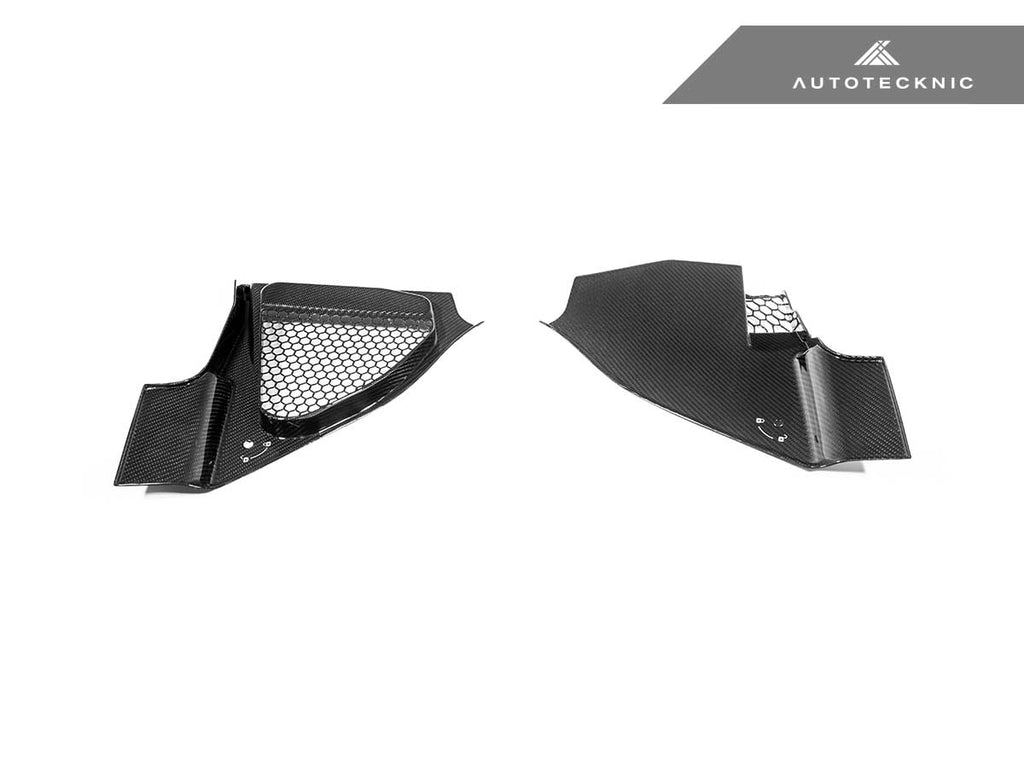 AutoTecknic Dry Carbon Engine Cowl Panel Trim Set - BMW F97 X3M | F98 X4M