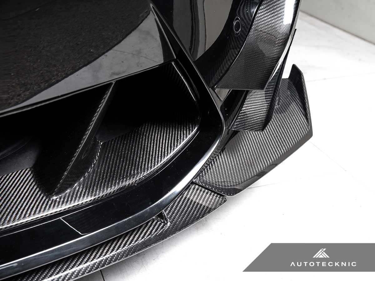 AutoTecknic Dry Carbon Corsa Front Aero Lip - BMW G80 M3 | G82/ G83 M4