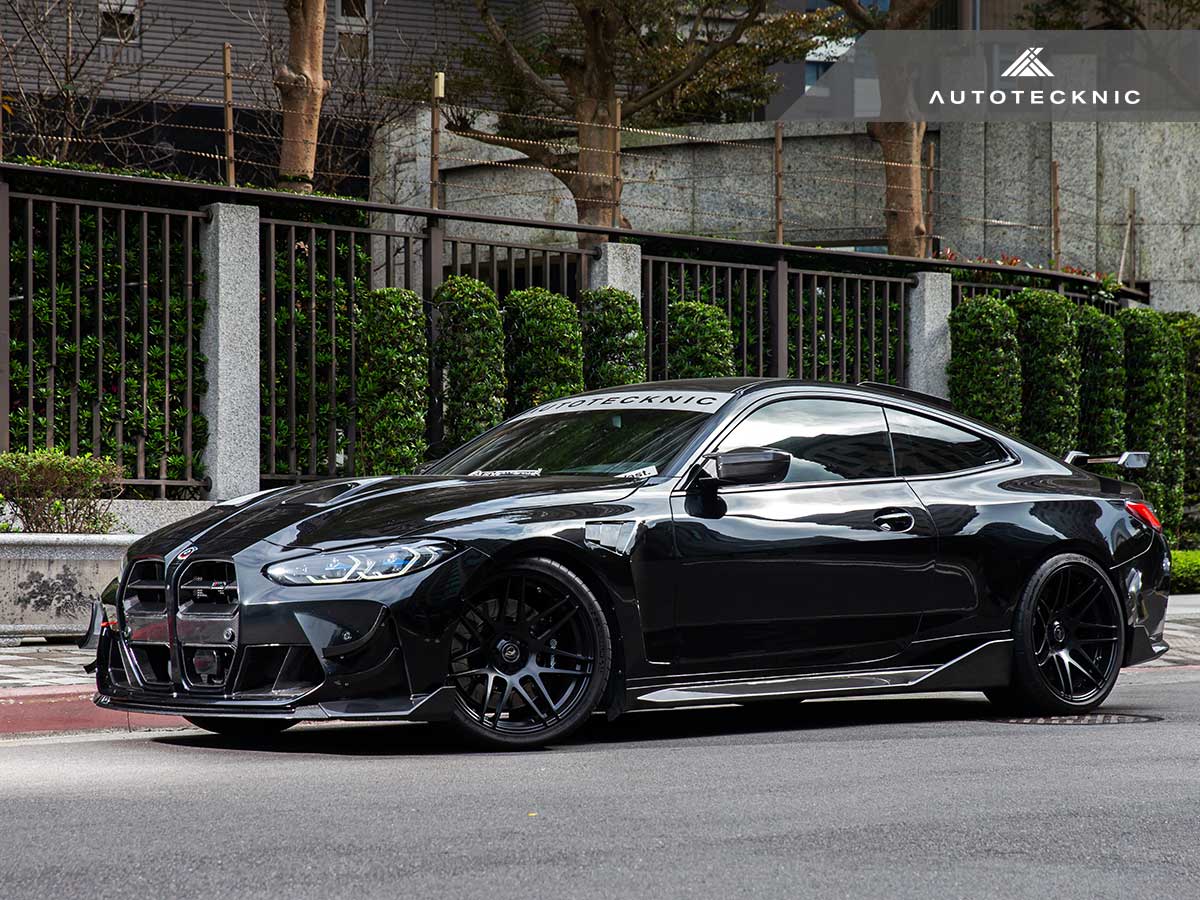 AutoTecknic Dry Carbon Corsa Front Aero Lip - BMW G80 M3 | G82/ G83 M4