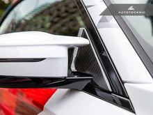 Load image into Gallery viewer, AutoTecknic Dry Carbon Side Mirror Wind Deflector Set - G87 M2