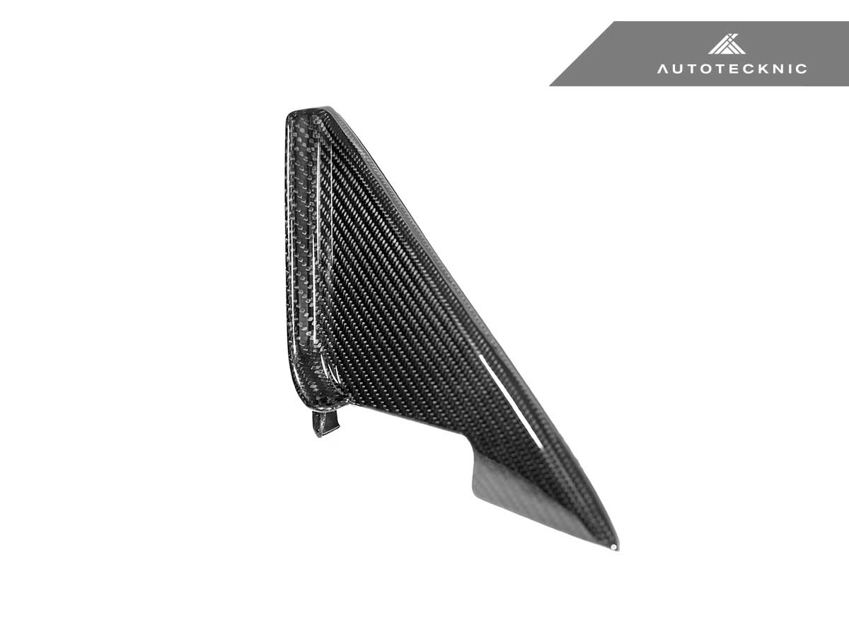AutoTecknic Dry Carbon Side Mirror Wind Deflector Set - BMW G87 M2