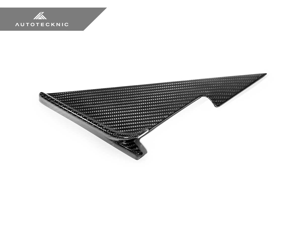 AutoTecknic Dry Carbon Side Mirror Wind Deflector Set - BMW G87 M2