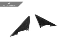 Load image into Gallery viewer, AutoTecknic Dry Carbon Side Mirror Wind Deflector Set - G87 M2