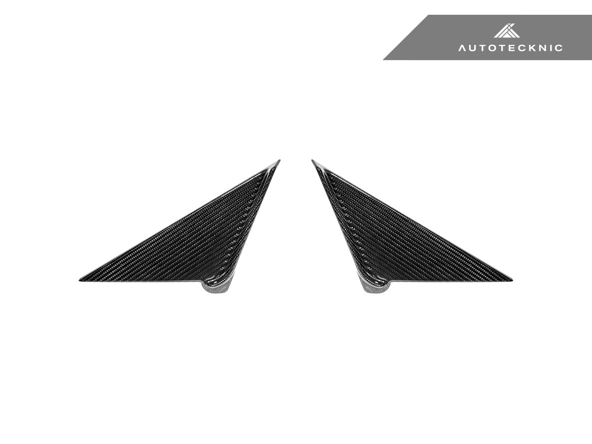 AutoTecknic Dry Carbon Side Mirror Wind Deflector Set - BMW G90/ G99 M5