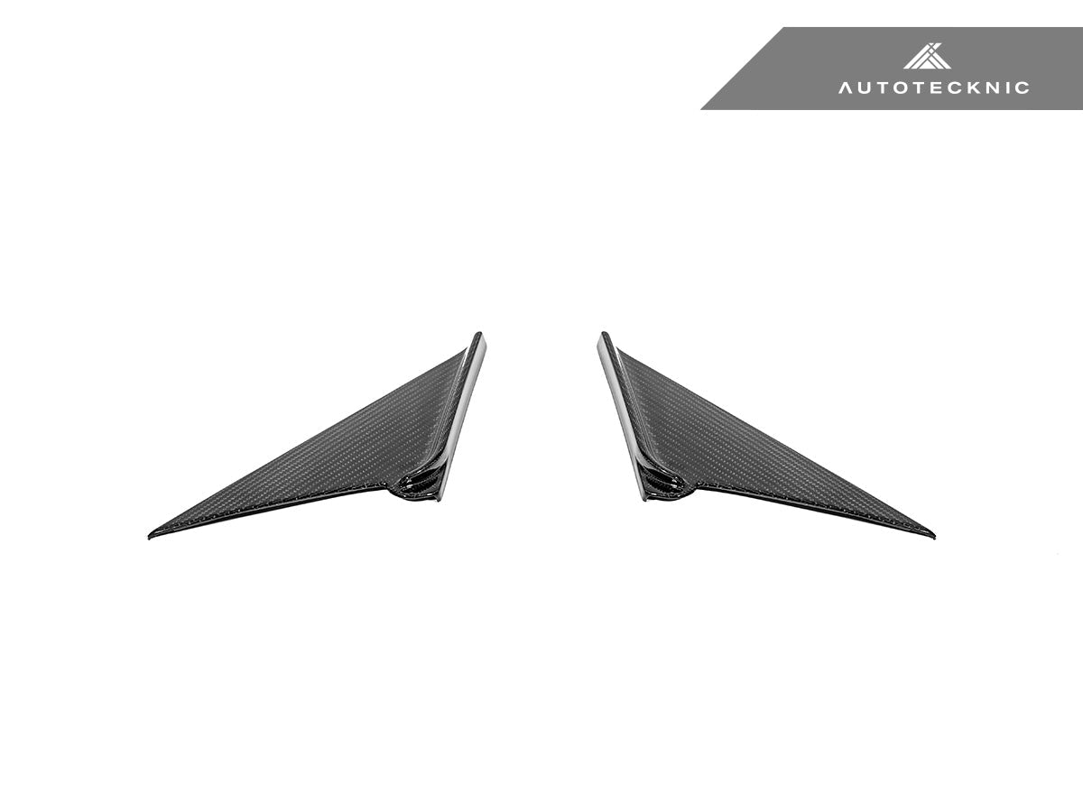 AutoTecknic Dry Carbon Side Mirror Wind Deflector Set - BMW G90/ G99 M5