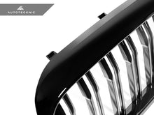 Load image into Gallery viewer, AutoTecknic Dual-Slats Gloss Black Front Grille Set - BMW G30 5-Series Pre-LCI