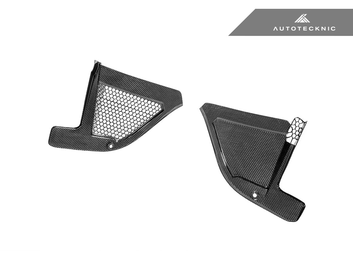 AutoTecknic Dry Carbon Engine Cowl Panel Trim Set - BMW G05 X5 | G06 X6 | G07 X7