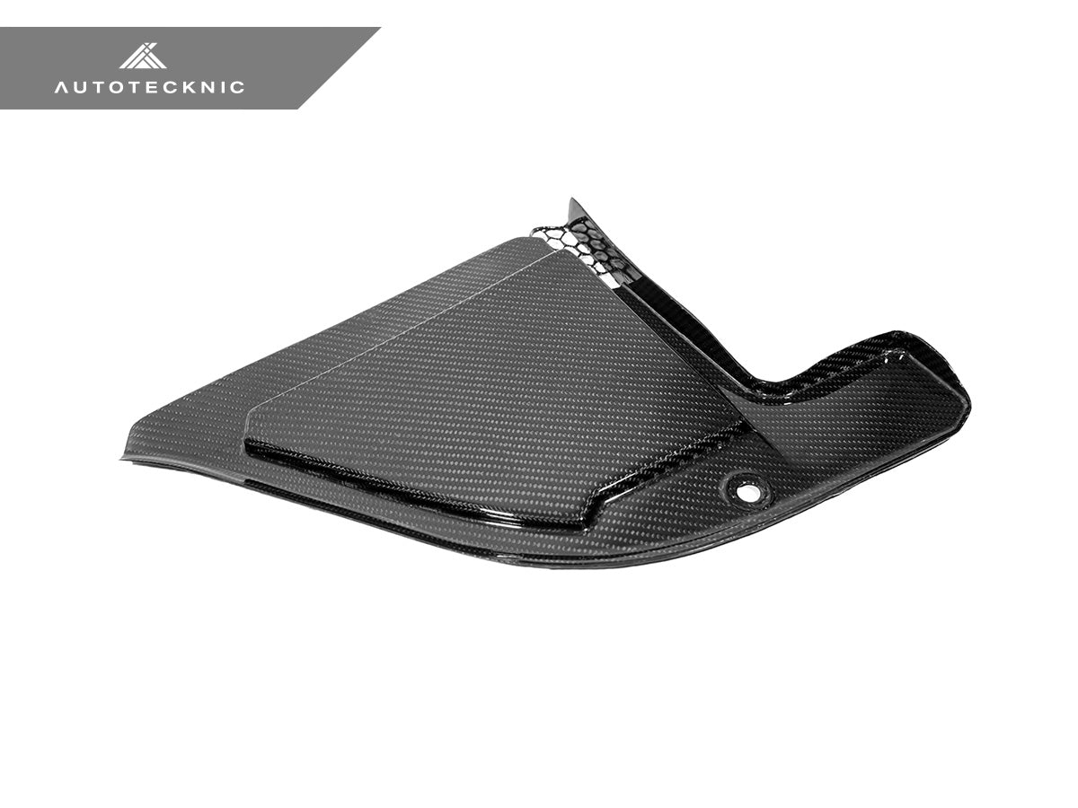 AutoTecknic Dry Carbon Engine Cowl Panel Trim Set - BMW F95 X5M | F96 X6M
