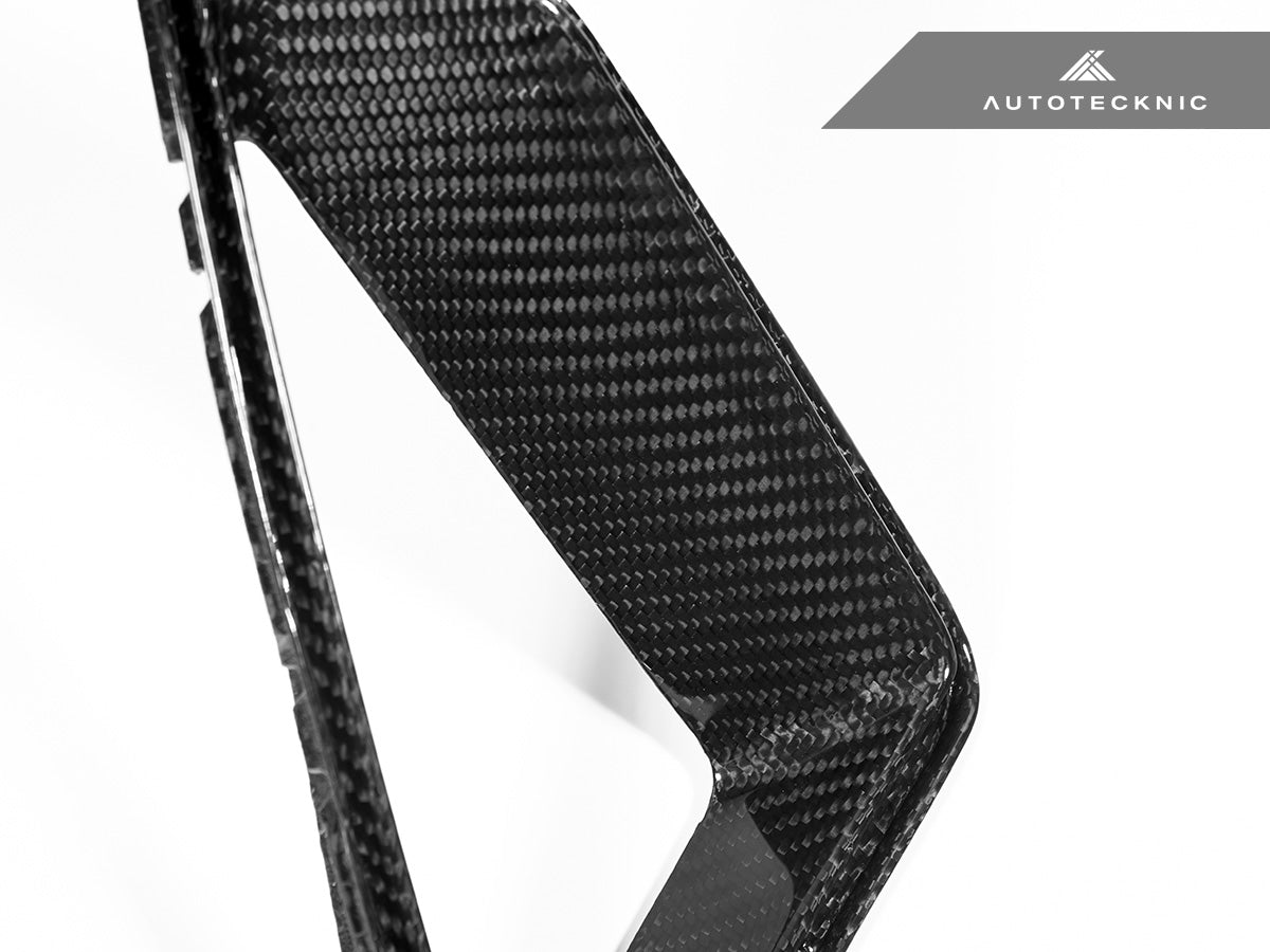 AutoTecknic Front Bumper Carbon Air Curtain Set - BMW G90/ G99 M5